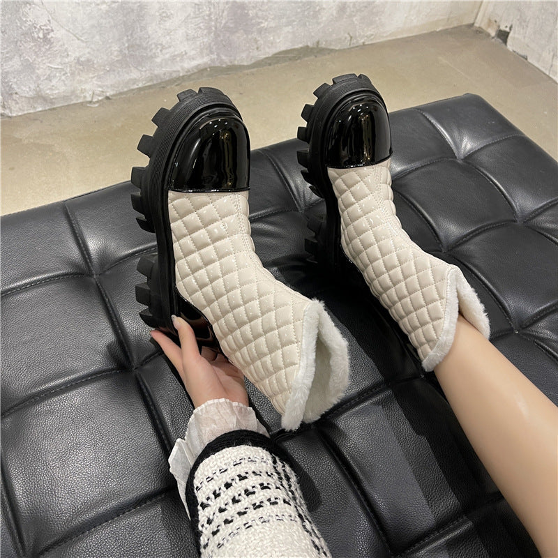 Martin Thick Heel Boot
