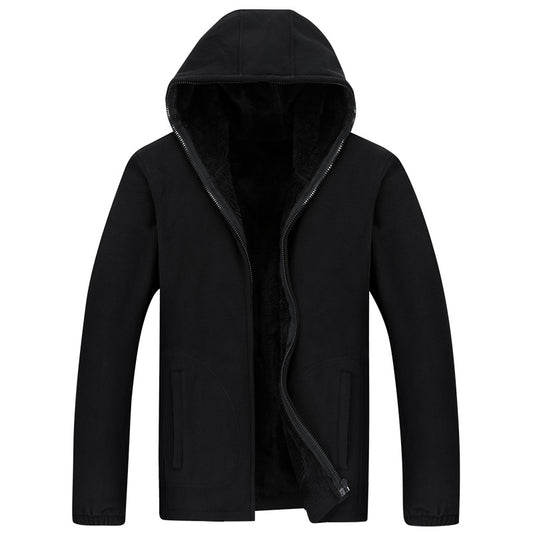 Fleece Hooded Jacket