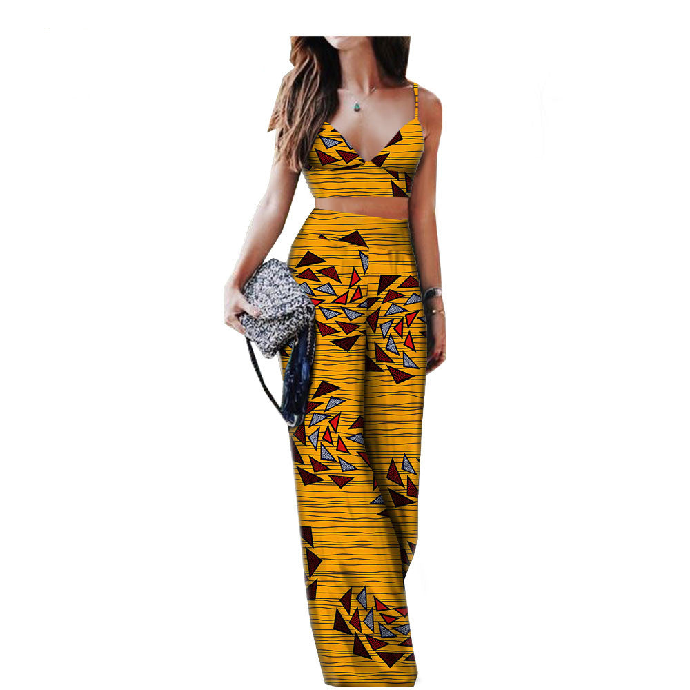 African Print Ladies Two Piece Set (pt1)