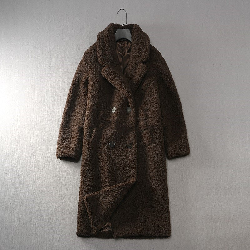 Long Soft Teddy Coat