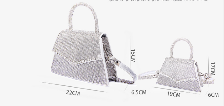 Rhinestone Mini Handbag