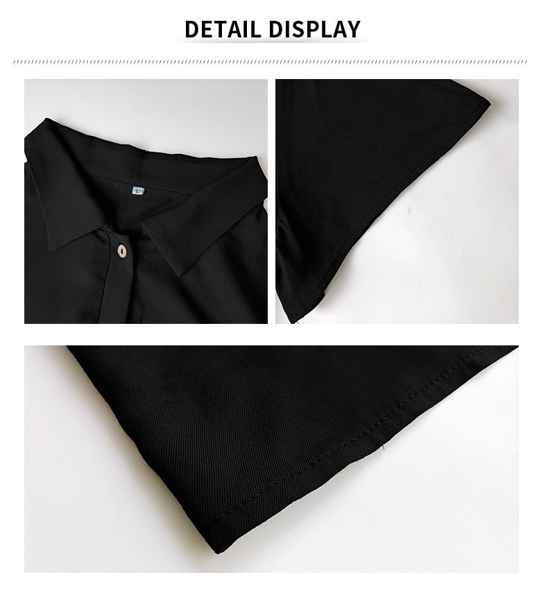 Solid Color Button Down Dress