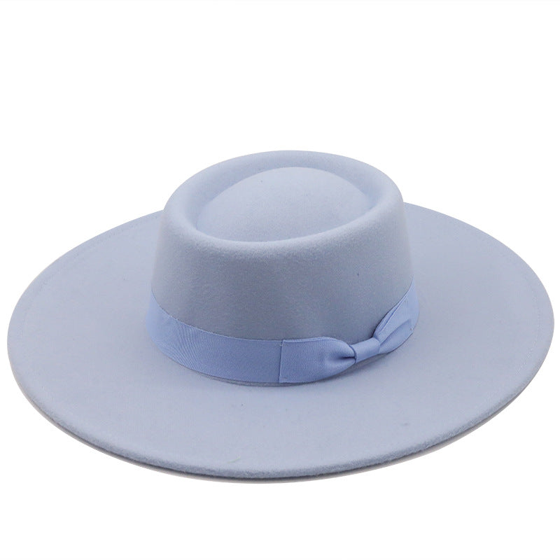 Cotton Felt Concave Top Hat