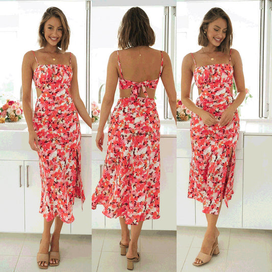 Sweet Small Flower Italian Dress