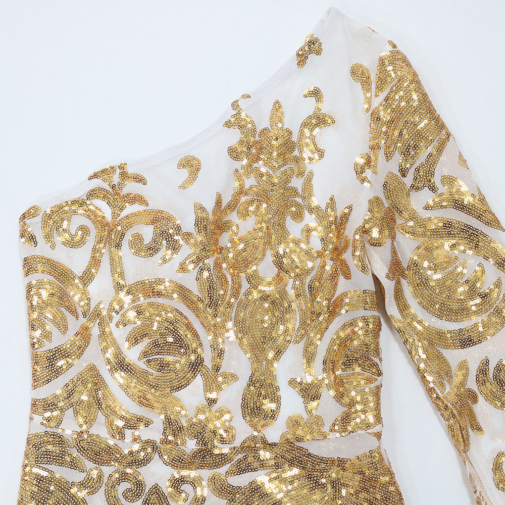 Nightclub Sequin Party Dress