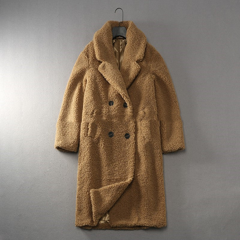 Long Soft Teddy Coat