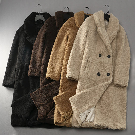 Long Soft Teddy Coat