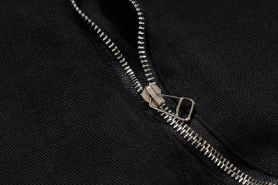 Side Zipper Vintage 3D Cargo Pants