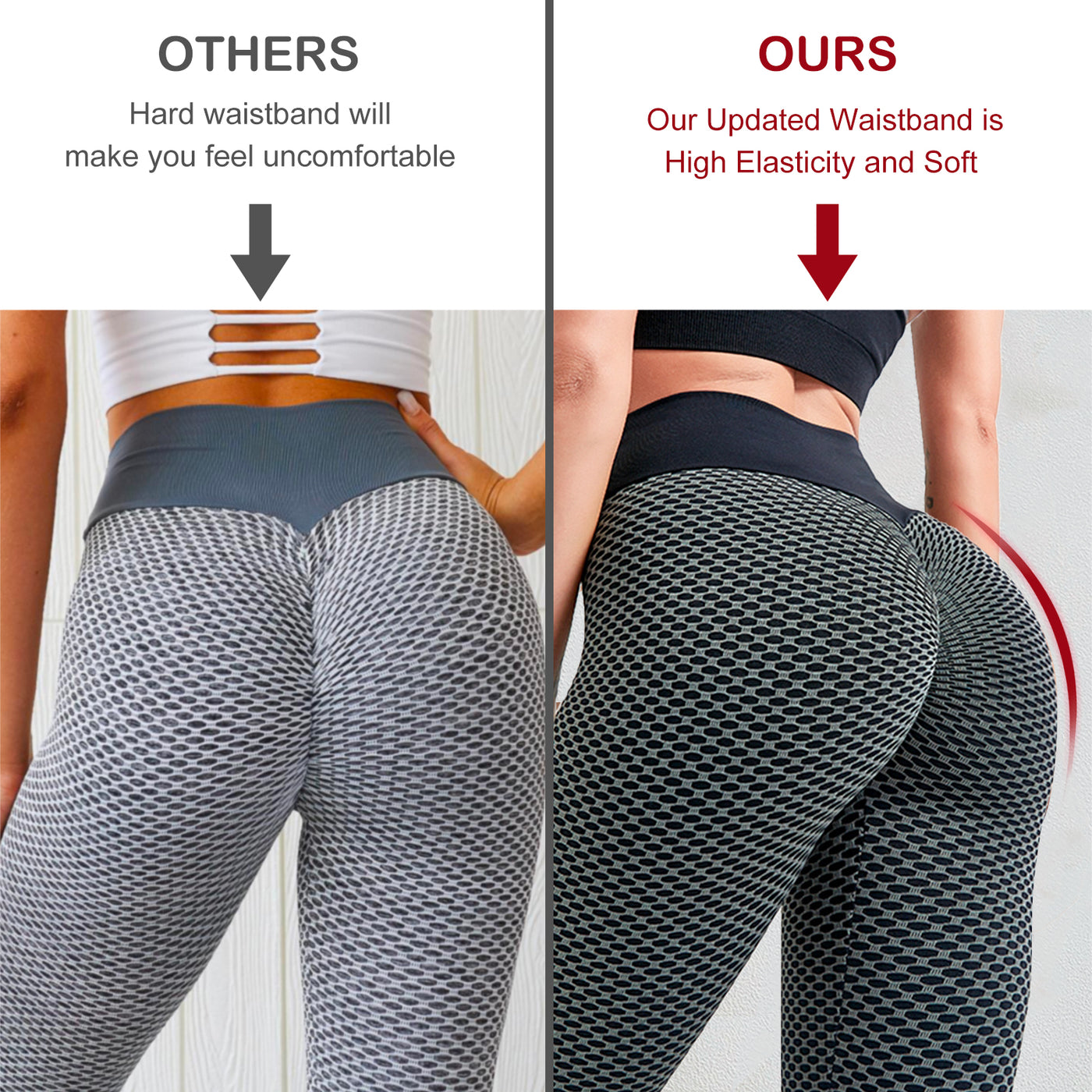 TIK Tok Leggings-Butt Lifting Workout Tights/Yoga Pants (up to 3XL)