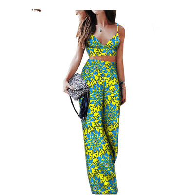 African Print Ladies Two Piece Set (pt1)