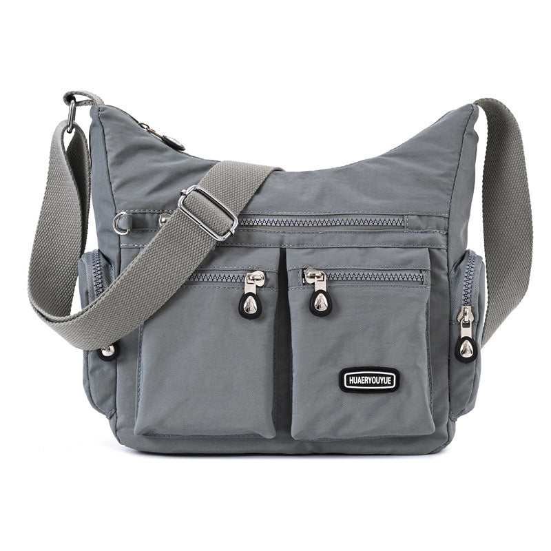 Multi Pocket Waterproof Adjustable Shoulder Crossbody Bag