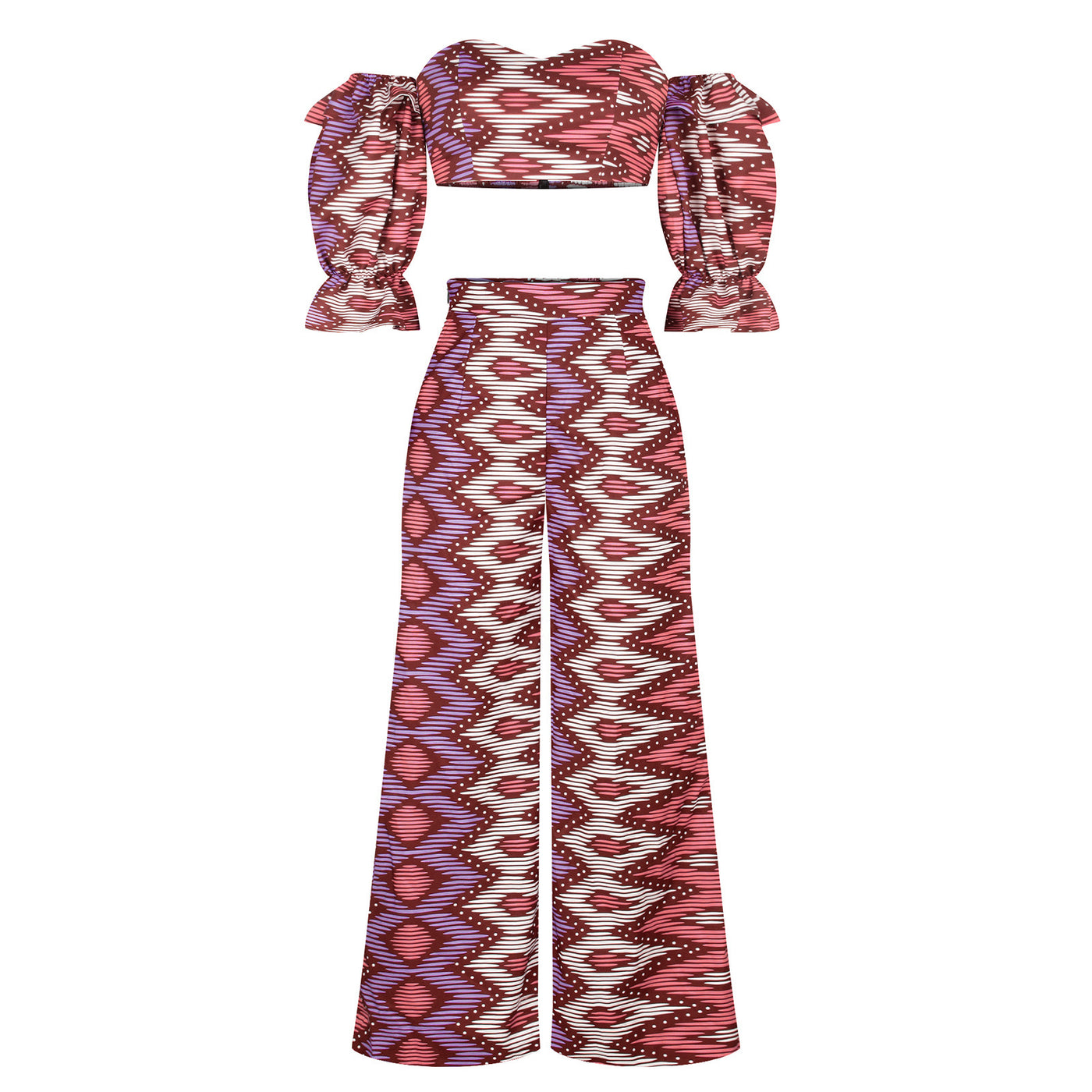 African Print Two Piece Set