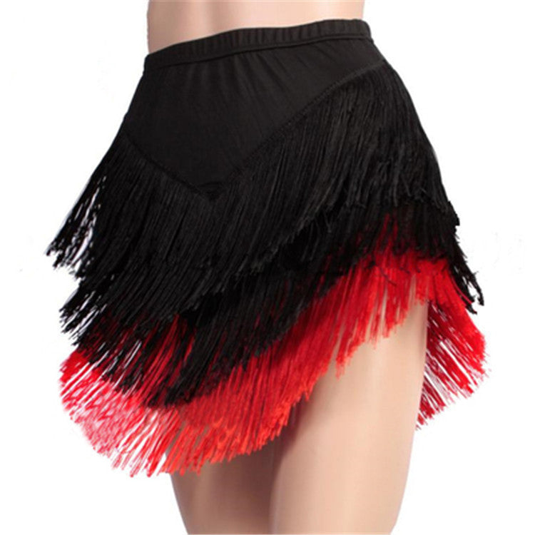 Fringed Latin Dance Skirt