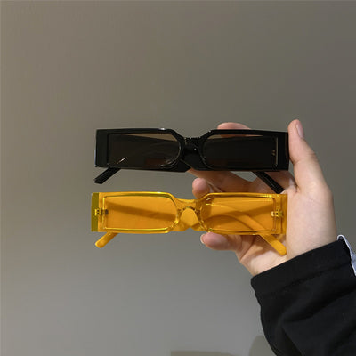 Small Square Frame Jelly Retro Sunglasses