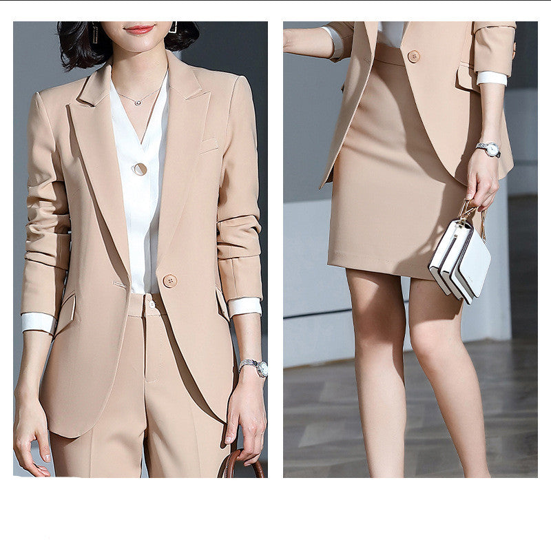 Blazer Top and Choice of Pants or Skirt Bottom Business Suit