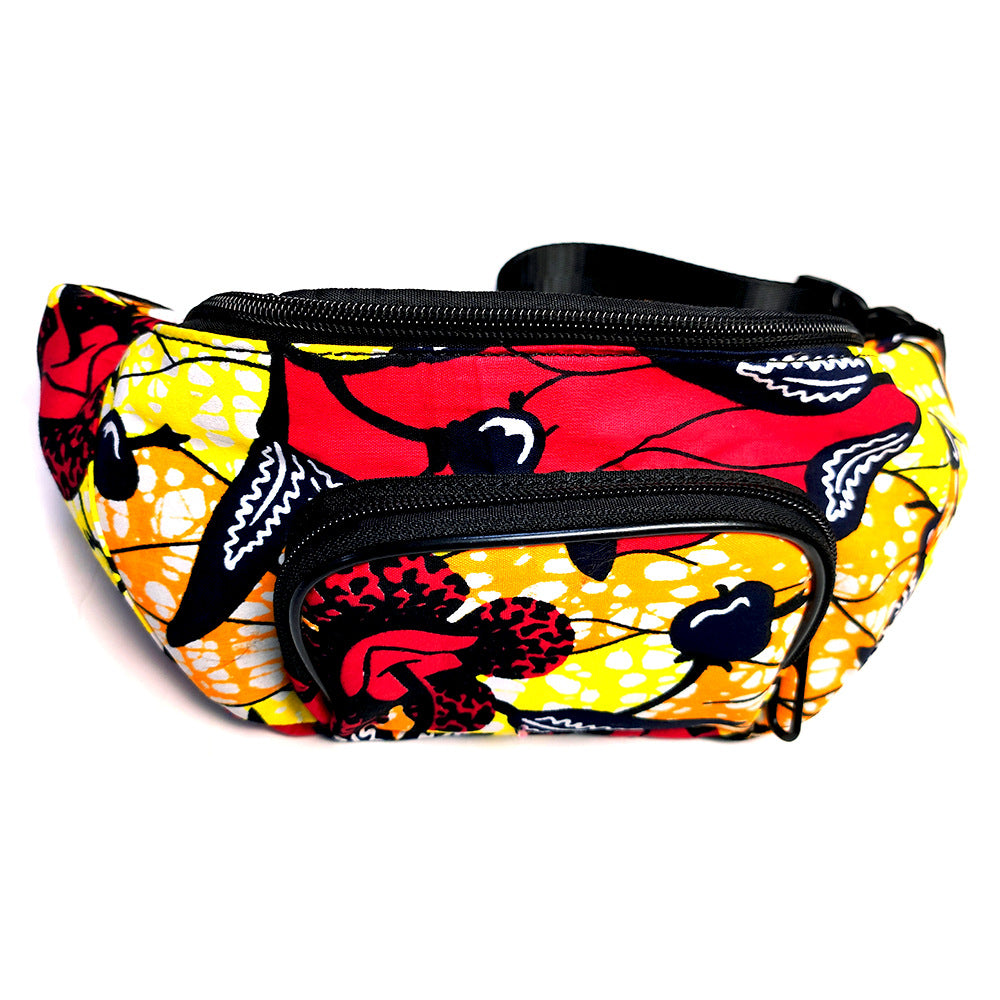 African Wax Belt Bag