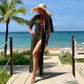 Long Beach Lacy Mesh Sun Shirt/Coverup
