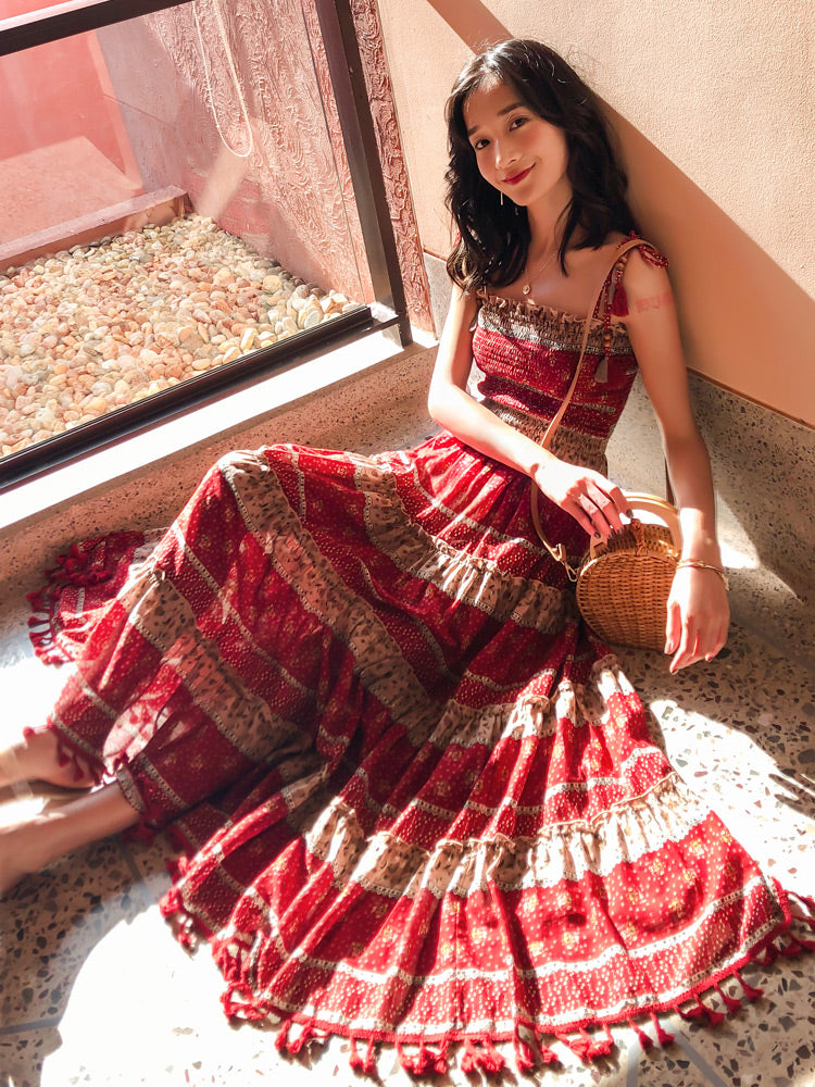 Bohemian Seaside Dress