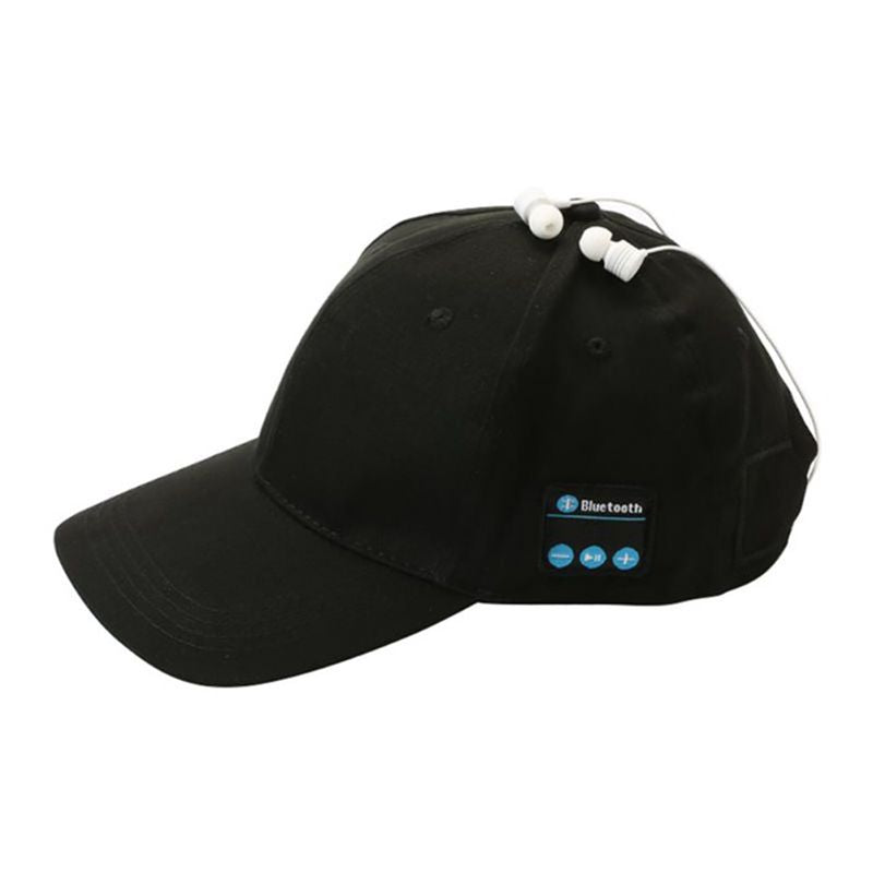 Bluetooth Listening Baseball Cap w/built in Earbuds.
