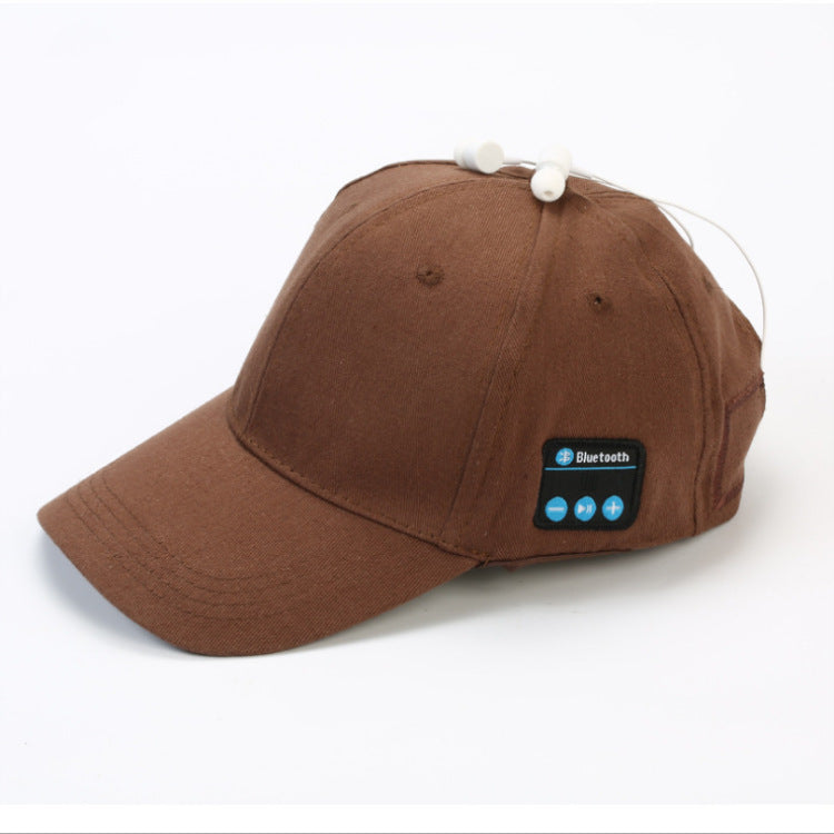 Bluetooth Listening Baseball Cap w/built in Earbuds.