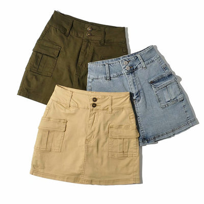 High Waist England Skirt