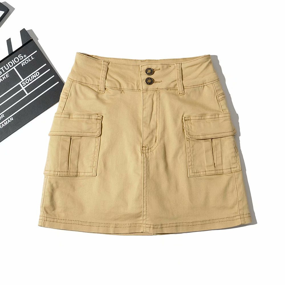 High Waist England Skirt
