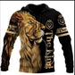 Lion or Tiger 3D Digital Sweatshirt With Hood