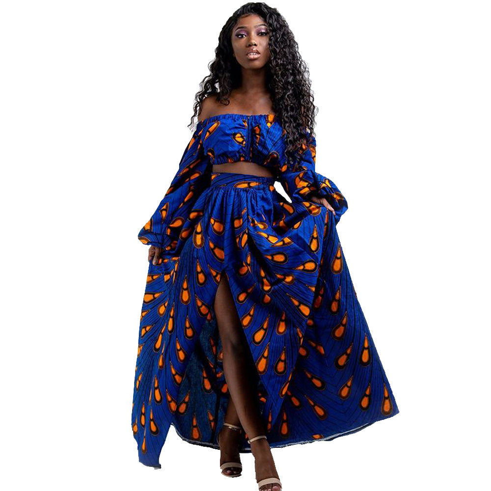 African Print Two Piece Set