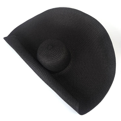 Oversized Wide Brim Straw Beach Hat