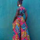 African Print Pants/Dress Jumpsuit