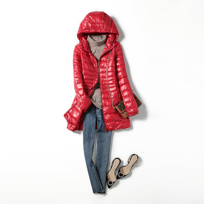 Light & Thin Hooded Down Jacket