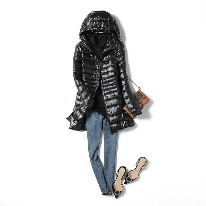 Light & Thin Hooded Down Jacket