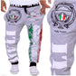 Italia Sports Print Draw String Pants