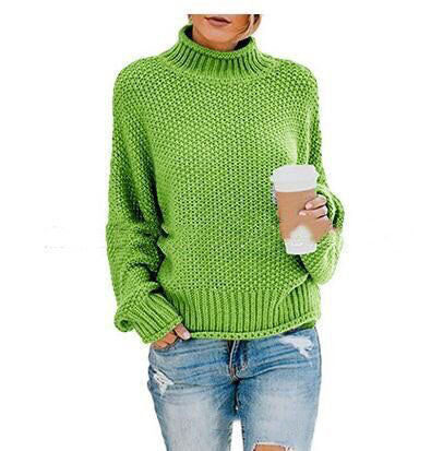 Turtleneck Knitted Sweater
