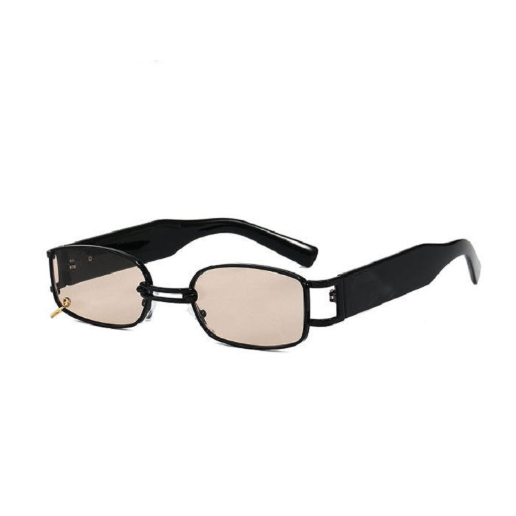 Retro Style Narrow Frame Sunglasses