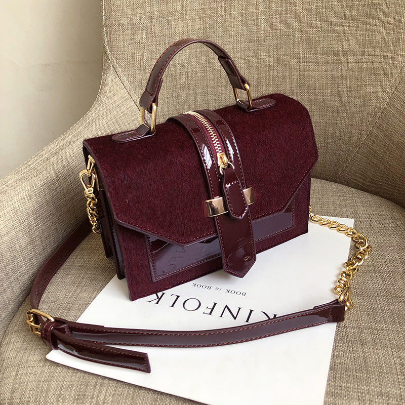 Zatooly Mid Split Strap Shoulder Bag