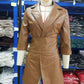 Leather Jacket Dress w/Belt