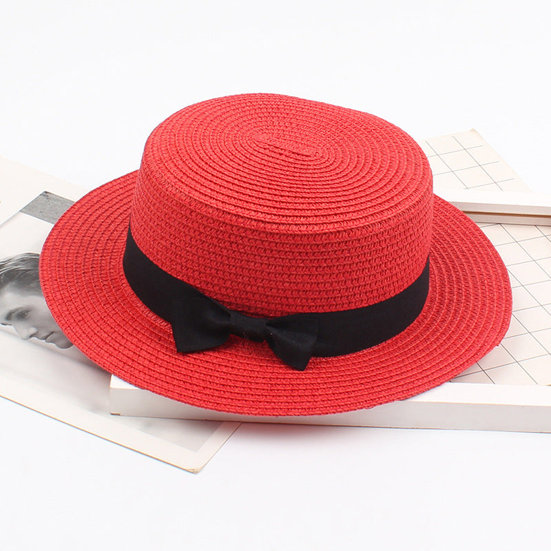 Beach Bow Straw Sun Hat