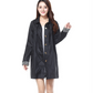 Loose Fitting Short Trench Coat with Hood