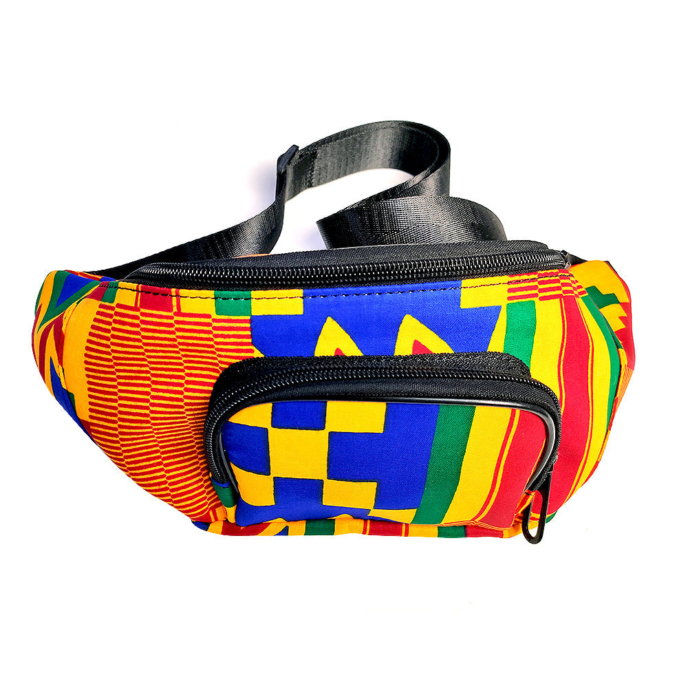 African Wax Belt Bag