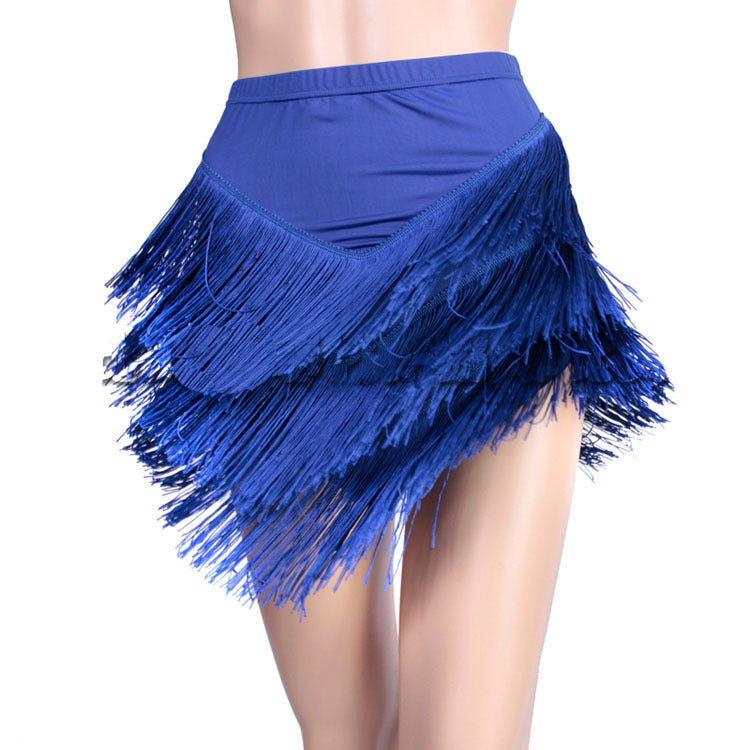 Fringed Latin Dance Skirt