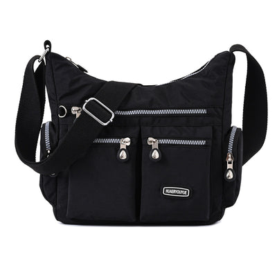 Multi Pocket Waterproof Adjustable Shoulder Crossbody Bag