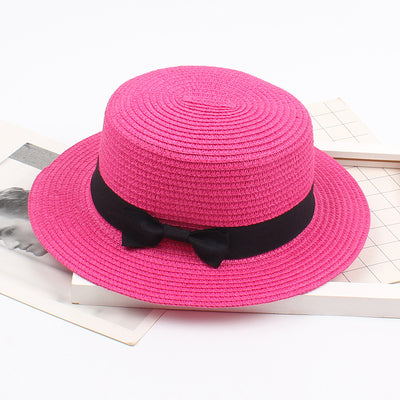 Beach Bow Straw Sun Hat