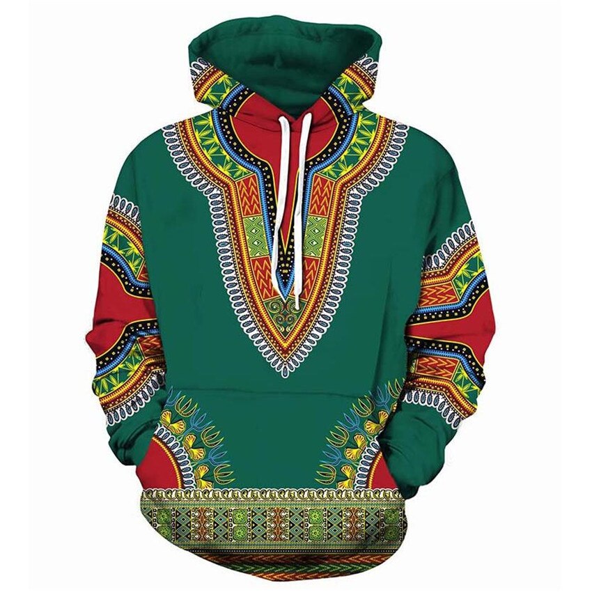 African Folklore 3D Hoodie Sweatshirt