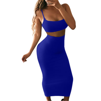 Two Piece Stretchy Party Dress