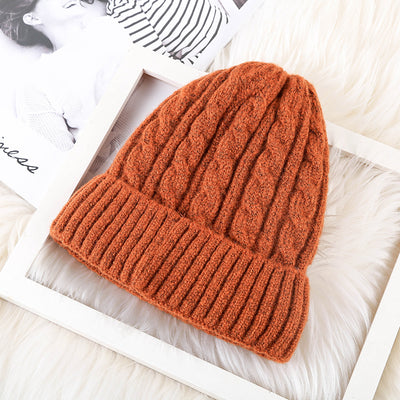 Mohair Wool Knitted Beanie