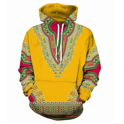 African Folklore 3D Hoodie Sweatshirt