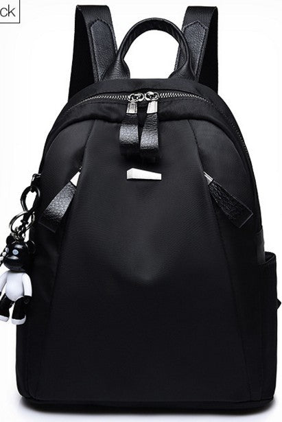 Zipper Pocket Oxford Backpacks
