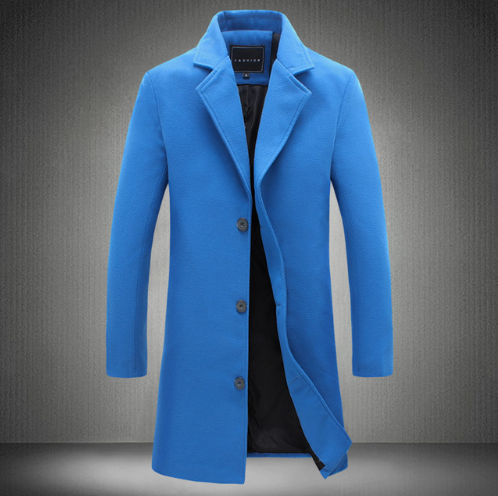 Woolen Business Trench Coat
