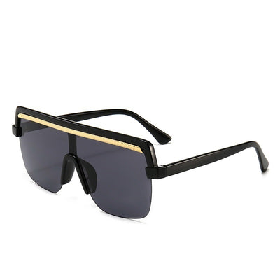 Big Frame Unisex Gradient Sunglasses